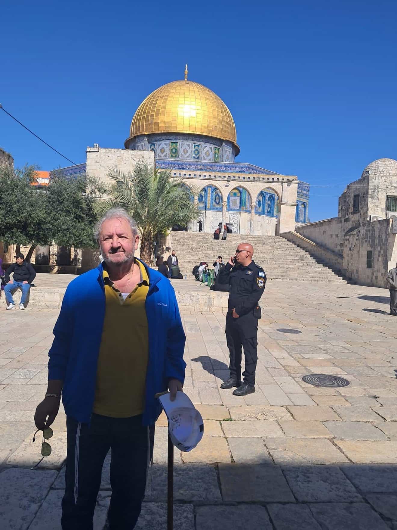 Alex Sternberg on Temple Mount