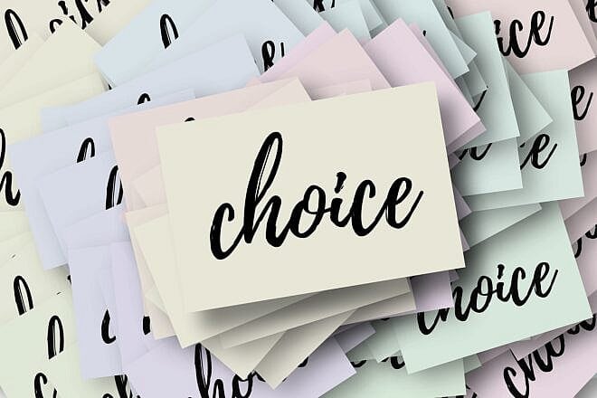 Choice. Credit: geralt/Pixabay.