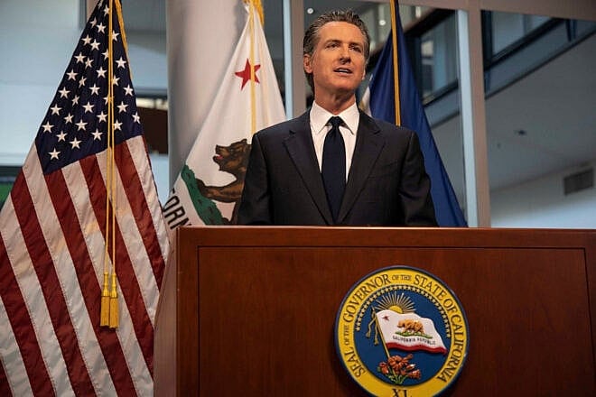 California Gov. Gavin Newsom speaking in Sacramento, Calif., Sept. 2, 2020. Credit: Office of the Governor of California via Wikimedia Commons.