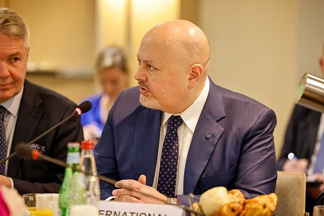 Karim Khan during a meeting with European Union foreign ministers on April 11, 2022. Credit: Raoul Somers and the  Ministry of Foreign Affairs via Wikimedia Commons.