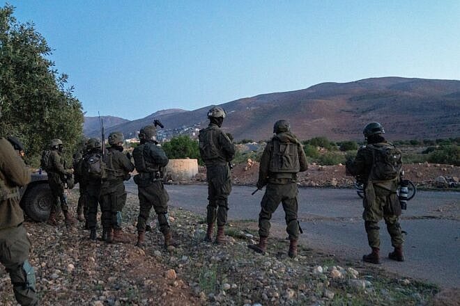 IDF troops from the 810th “Mountain Brigade” are seen operating near Mount Hermon, uncovering and destroying Assad-era military bunkers and weapons caches in this image released on May 5, 2025. Credit: IDF Spokesperson.