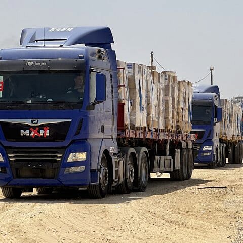 Помощь доставлена ​​в сектор Газа, май 2025 г. Фото: предоставлено Gaza Humanitarian Foundation.