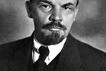 A 1920 portrait of Vladimir Lenin. Credit: Wikimedia Commons. 
