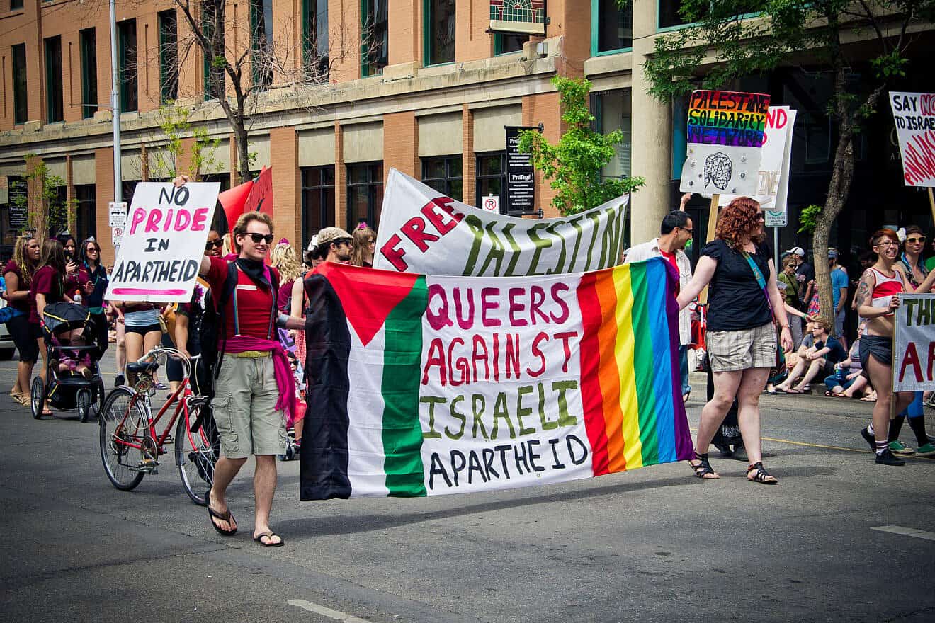Pride Parade in Edmonton, Canada, on June 11, 2011. Credit: Kurt Bauschardt via Wikimedi Commons.
