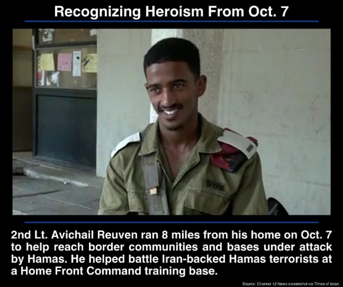 Recognizing Oct. 7 Heroes From Oct. 7