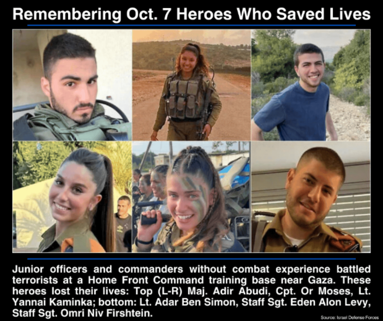 Remembering Oct. 7 Heroes