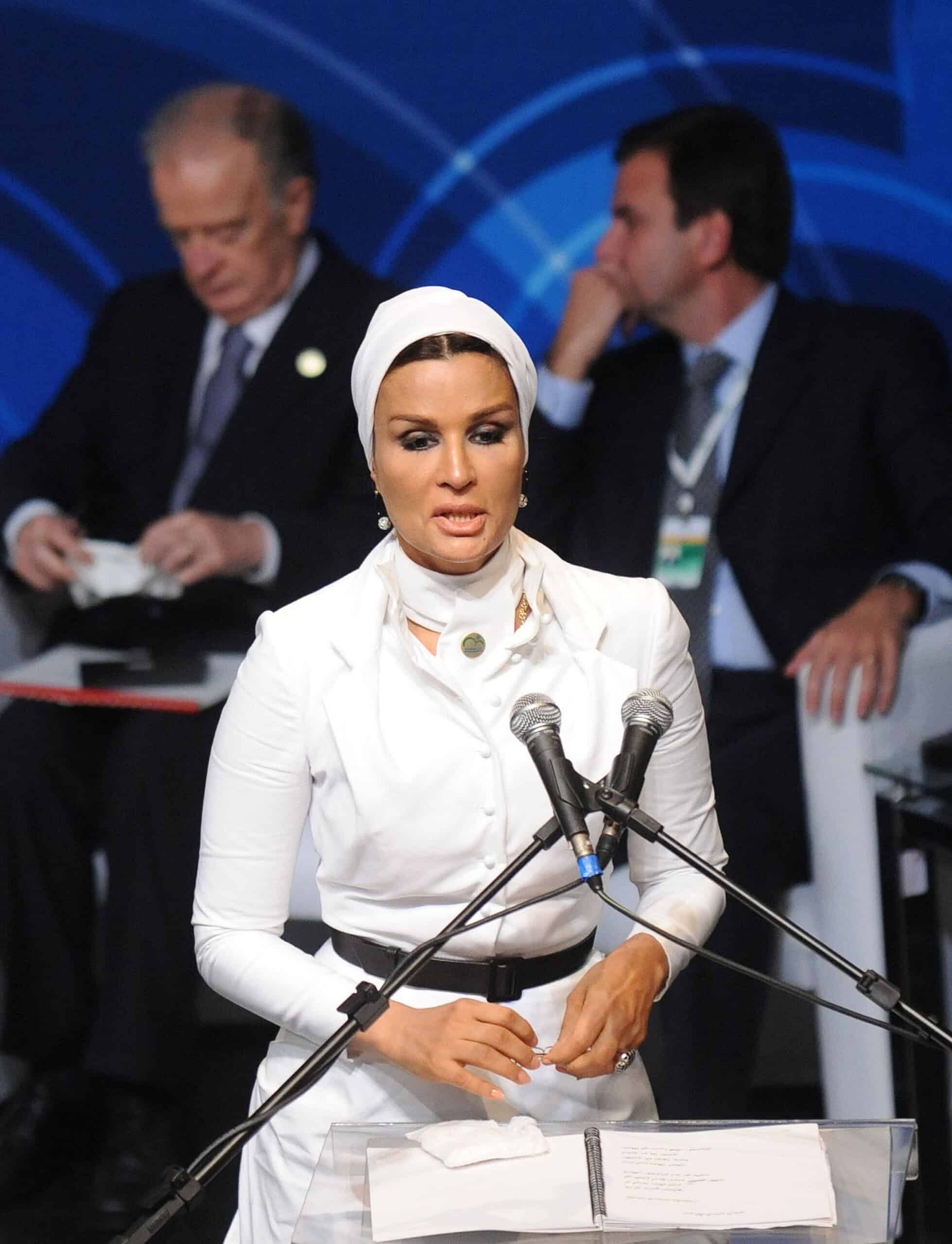 Sheika Moza, Founder of Georgetown University-Qatar