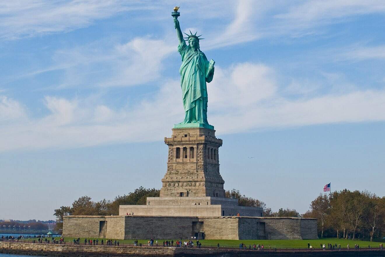 Statue of Liberty. Credit: William Warby via Wikimedia Commons.