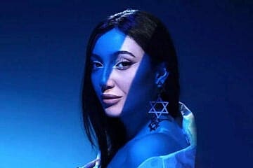 Israeli singer Yuval Raphael. Photo by Mor Tzidon.