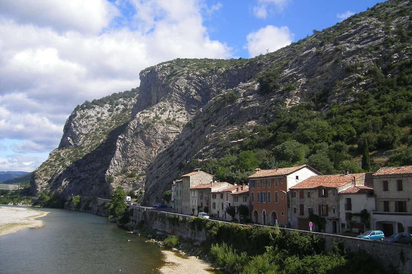 The town of Anduze in France. Photo by Szeder László via Wikimedia Commons.