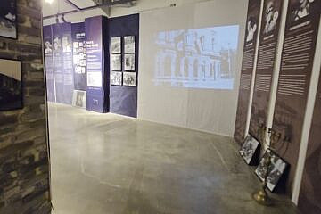 One of the rooms at the Holocaust museum in Paju, South Korea. Credit: KIBI.