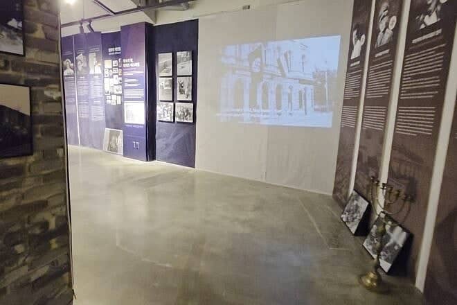 One of the rooms at the Holocaust museum in Paju, South Korea. Credit: KIBI.