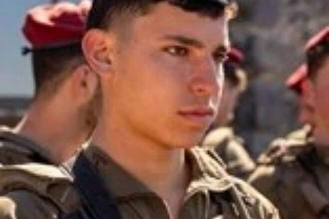 IDF Sgt. Niv Dayag, 19, died during operational activity in the Golan Heights, May 1, 2025. Credit: Israel Defense Forces.