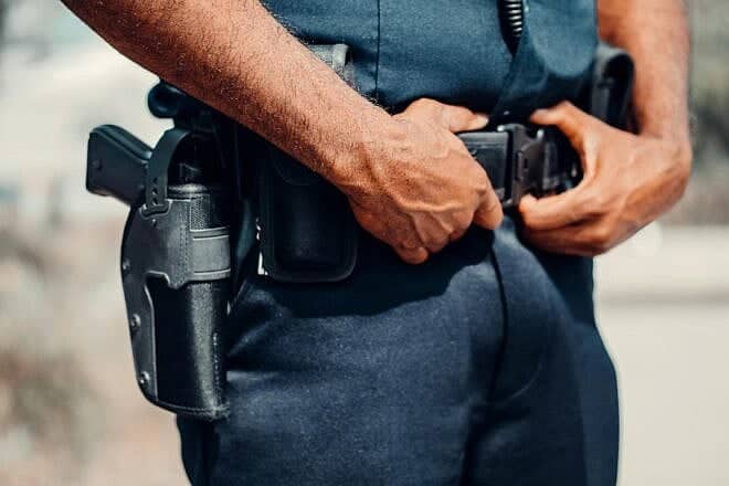 Security officer in uniform. Credit: Kindel Media/Pexels.