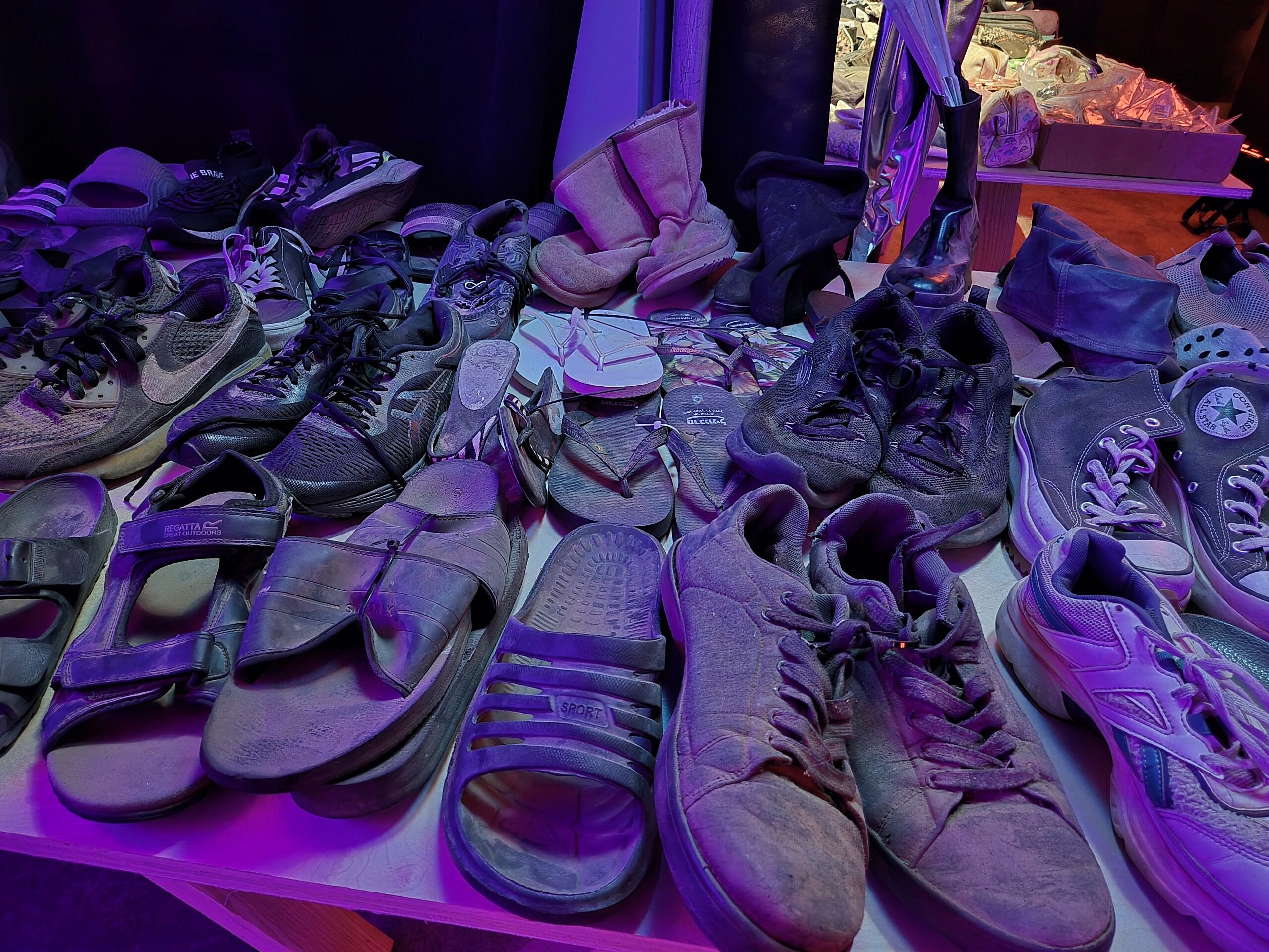 Nova exhibit shoes
