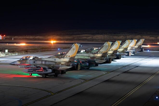 Israeli Air Force fighter jets participate in a preemptive attack on Iran, June 2025. Credit: IDF.