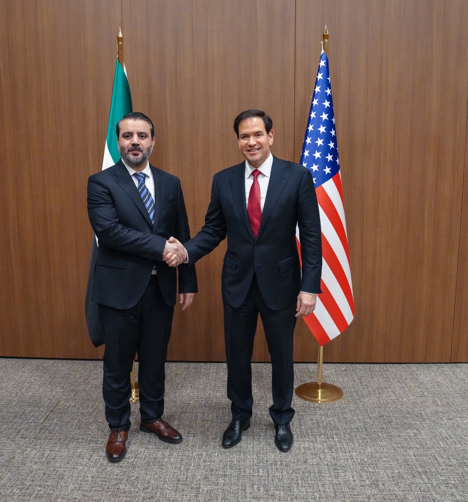 Rubio Syria Hassan al-Shibani