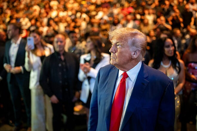 U.S. President Donald Trump attends UFC 316 at the Prudential Center in Newark, N.J., June 7, 2025. Credit: Daniel Torok/White House.