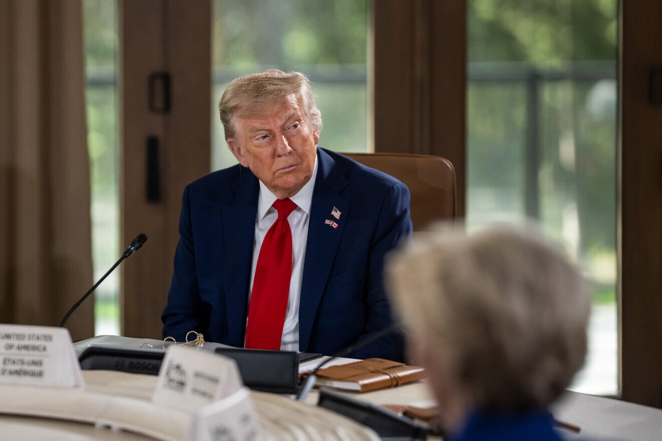 U.S. President Donald Trump at the G7 summit in Kananaskis, Alberta, Canada, June 16, 2025. Photo by Daniel Torok/White House.