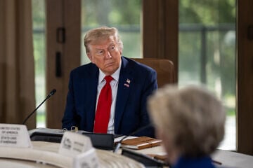U.S. President Donald Trump at the G7 summit in Kananaskis, Alberta, Canada, June 16, 2025. Credit: Daniel Torok/White House.