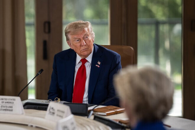 U.S. President Donald Trump at the G7 summit in Kananaskis, Alberta, Canada, June 16, 2025. Photo by Daniel Torok/White House.