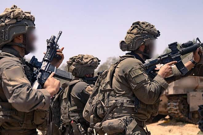 Gaza military activity on June 11, 2025. Credit: IDF.