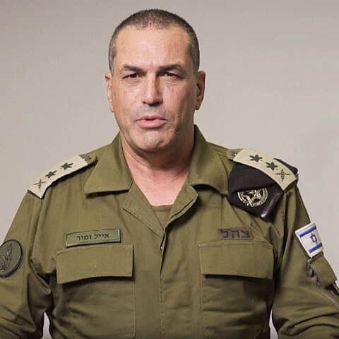 Начальник Генштаба Армии обороны Израиля Эяль Замир обращается к нации после того, как Израиль начал атаку на иранские ядерные объекты, 13 июня 2024 года. Источник: Скриншот/Армия обороны Израиля.