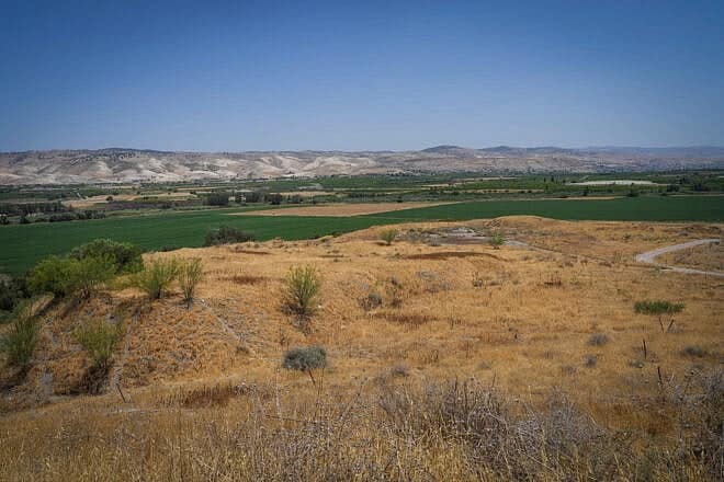 View of the border between Jordan and Israel on May 20, 2025. Photo by Ayal Margolin/Flash90.