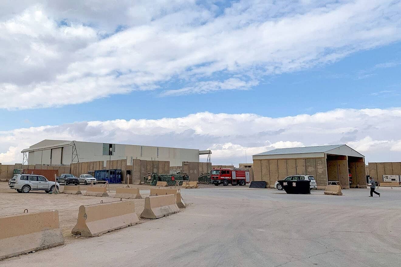 Al-Asad Airbase housing U.S. and other foreign troops in western Iraq's Anbar province, Jan. 13, 2020. Photo by Ayman Henna/AFP via Getty Images.