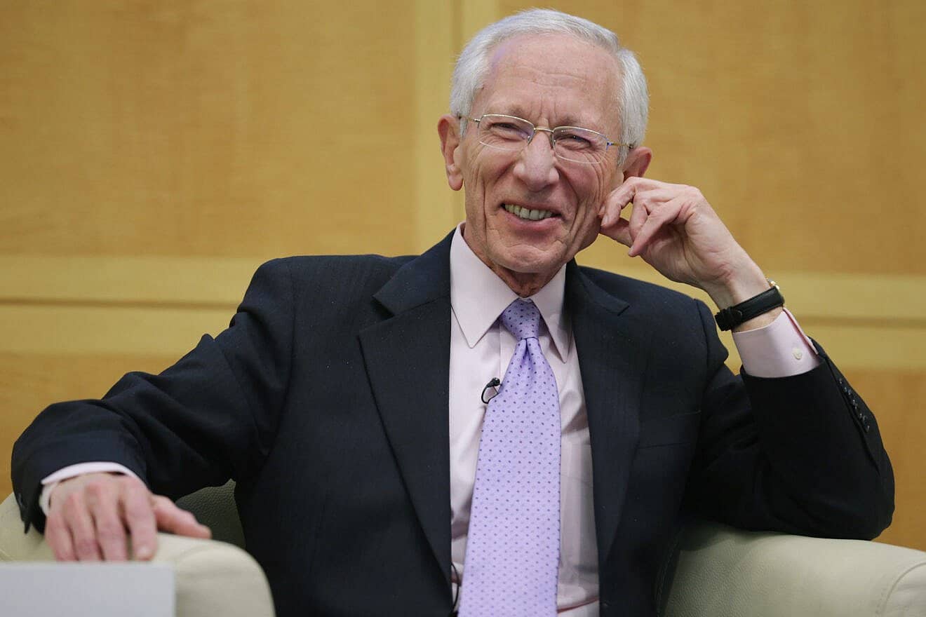 Former Bank of Israel governor Stanley Fischer participates in an economic forum on "Policy Responses to Crises" at the International Monetary Fund headquarters on Nov. 8, 2013 in Washington, D.C. Photo by Chip Somodevilla/Getty Images.