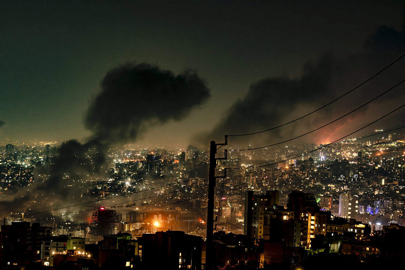 Smoke rises from locations targeted in Tehran on the third day of Israel's waves of strikes against Iran, Sunday, June 15, 2025. Photo by Khoshiran/Middle East Images/AFP via Getty Images.