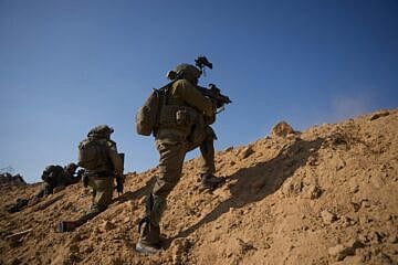Israeli soldiers during recent action in the Gaza Strip, June 8, 2025. Credit: IDF.