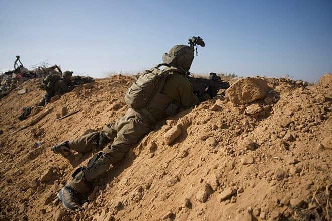 Israel Defense Forces soldiers in the Gaza Strip, June 10, 2025. Credit: IDF.
