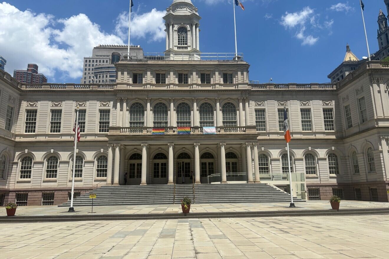 City Hall in New York in June 2025. Photo by Vita Fellig.