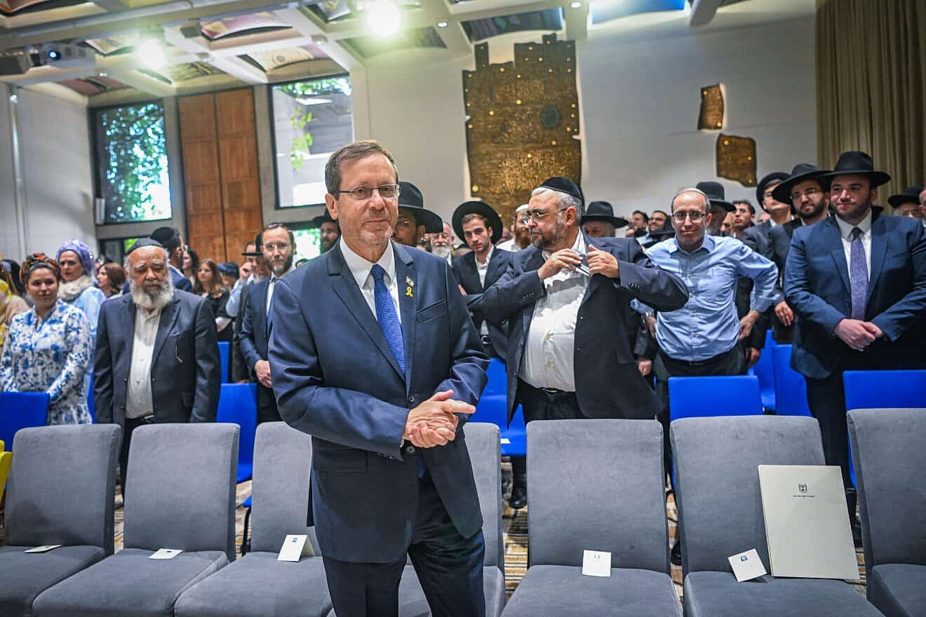 Herzog urges support for Israel amid 'existential' Iran threat - JNS.org Herzog urges support for Israel amid 'existential' Iran threat - JNS.org
