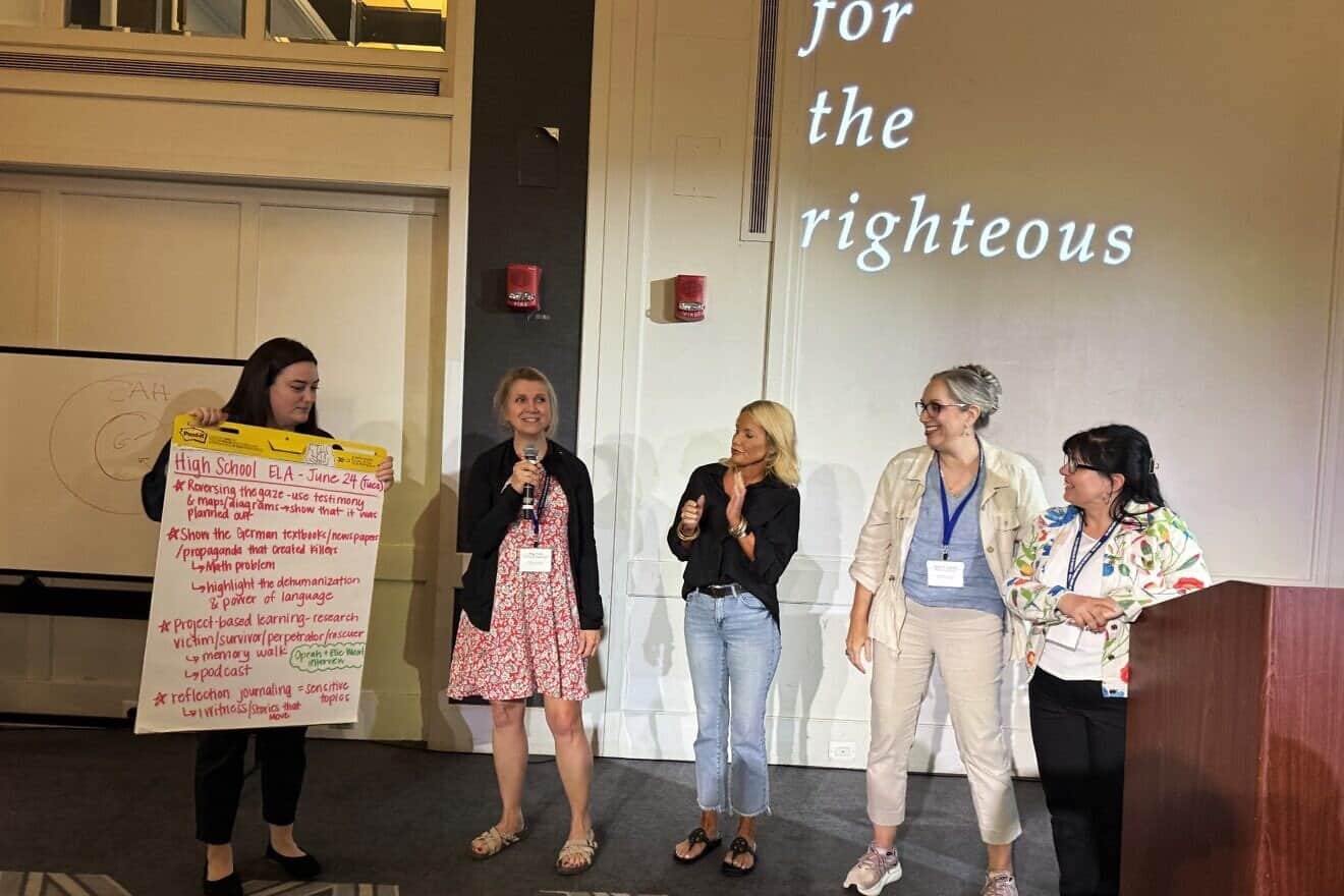 JFR’s Summer Institute for Teachers. Credit: Courtesy of the JFR.