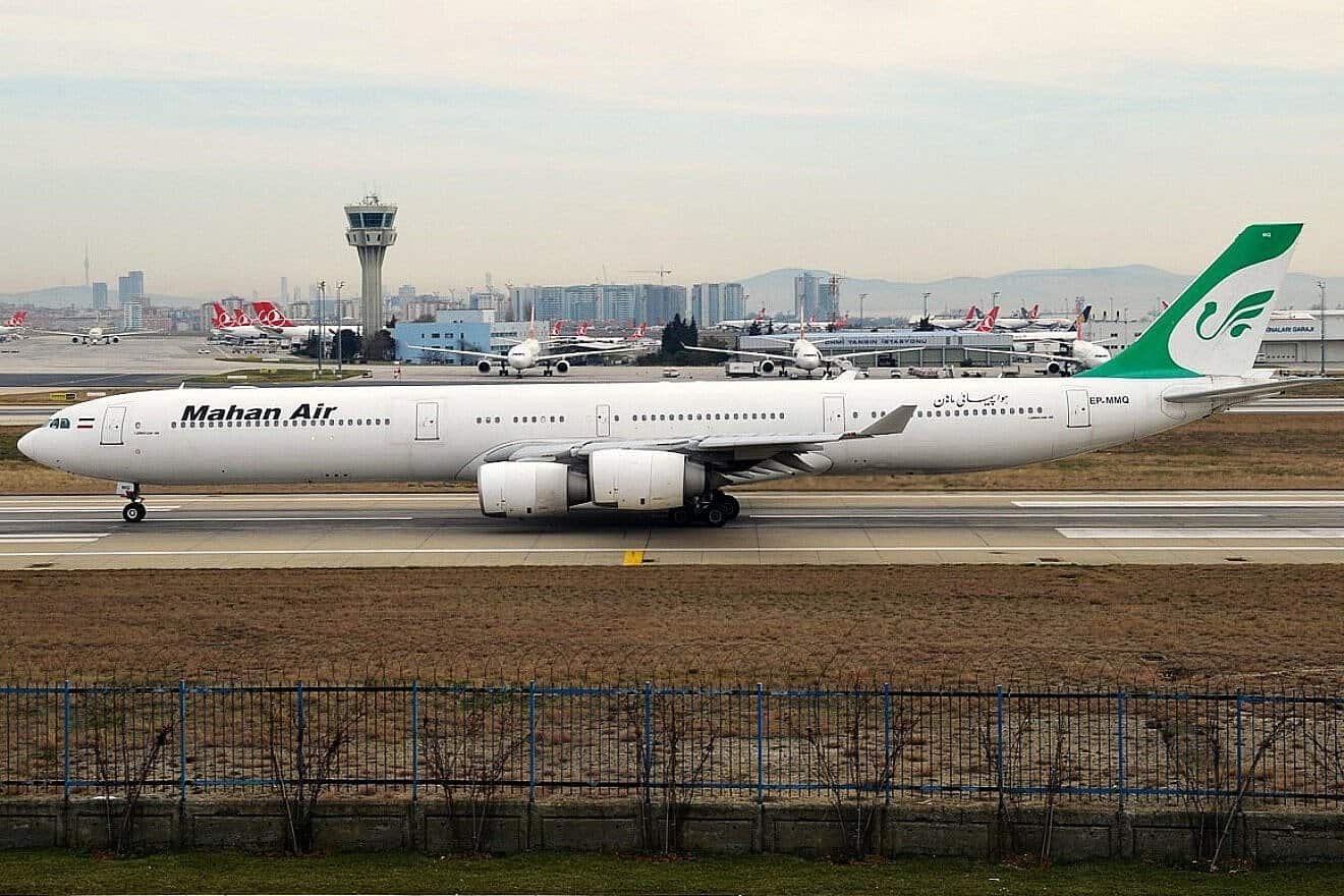 Mahan Airlines, 2019. Credit: Anna Zvereva via Wikimedia Commons.