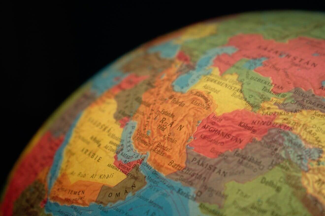 Map of Iran, Middle East. Credit: Pavel/Pixabay.
