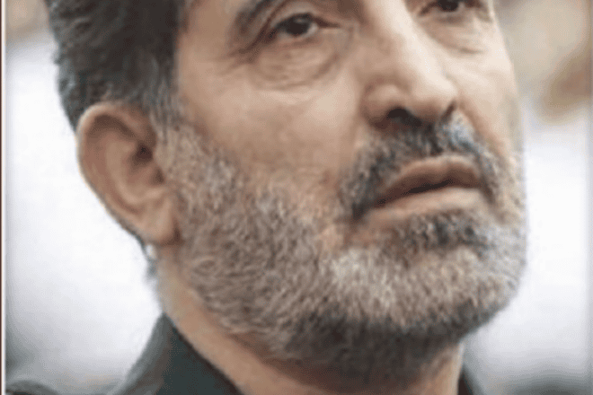 Ali Shamdani, Iran's wartime chief of staff whom the IDF eliminated in central Tehran on June 17, 2025. Credit: X Screenshot