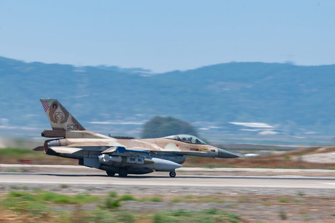 Israel jets ready to take off for Iran in June 2025. Credit: IDF.
