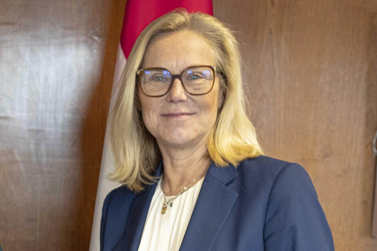 Sigrid Kaag visits the State Department in Washington on Nov, 15, 2023. Photo by Freddie Everett/State Department.