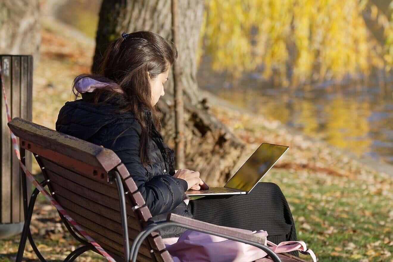 Working on a laptop. Credit: Mircea Iancu/Pixabay.