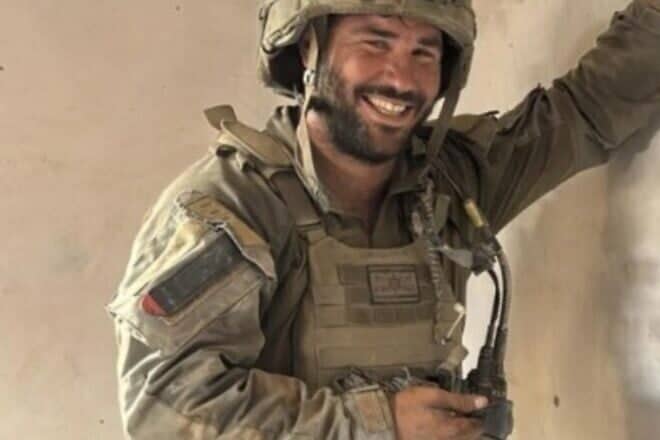 Capt. Tal Movshovitz, 28, a deputy company commander in the Golani Brigade's 7086th Engineering Battalion. Credit: IDF.
