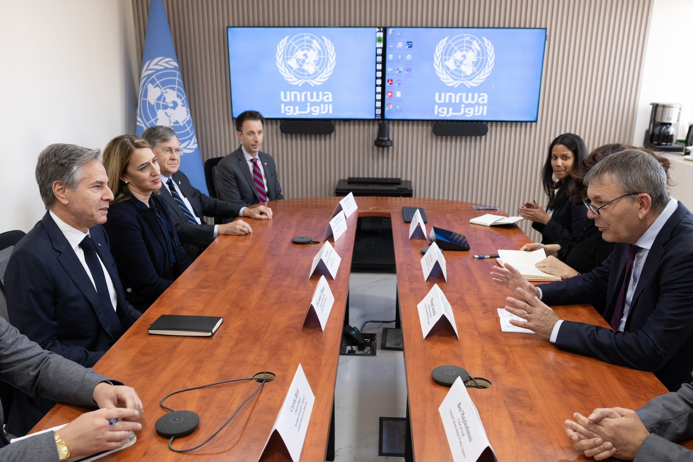 Blinken UNRWA
