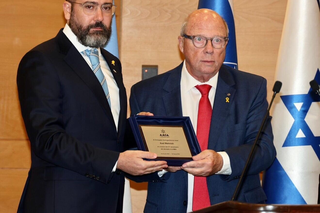 Silence is complicity on Iran Argentinas envoy says at AMIA bombing memorial