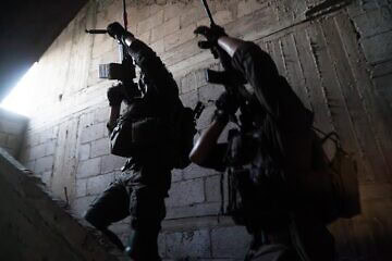 Israel Defense Forces troops operating in the Gaza Strip, July 2025. Credit: IDF.