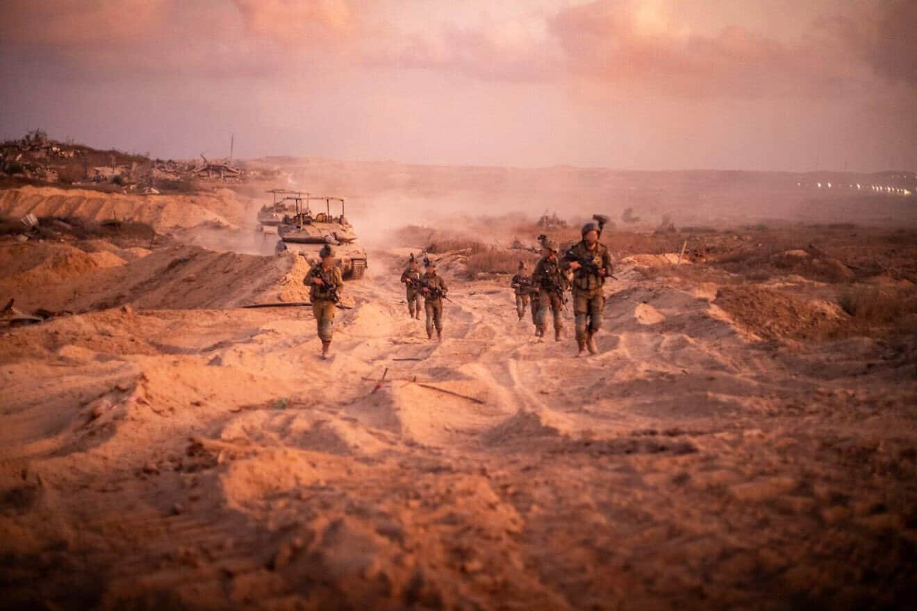 Troops of the Israel Defense Forces' 99th Division operate in the Gaza Strip, July 1, 2025. Credit: IDF.