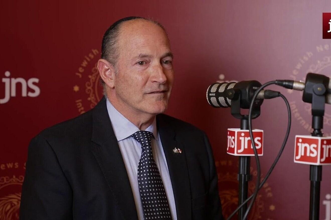 Ezra Cohen, the Panamanian ambassador to Israel. Credit: JNS.
