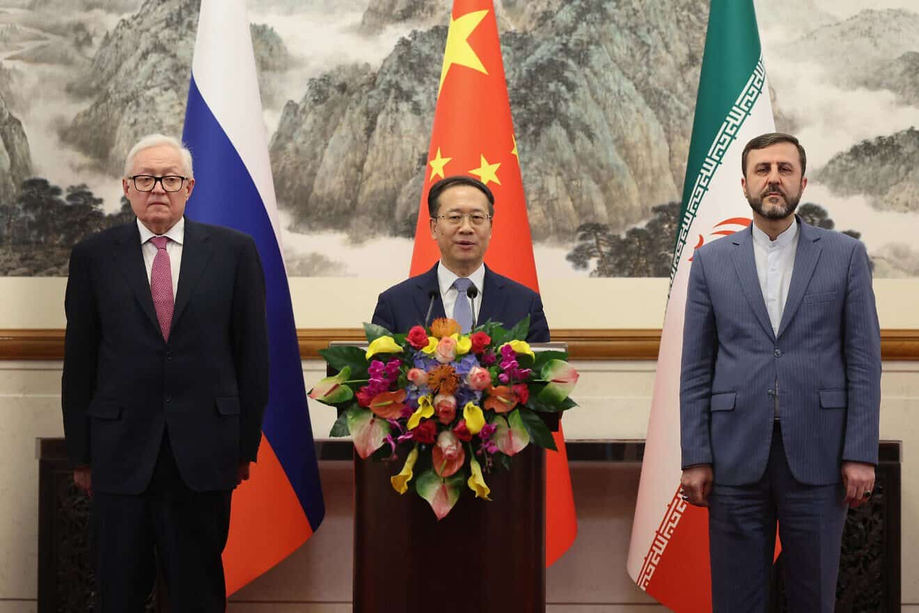 Israel urges China to curb Irans military nuclear moves