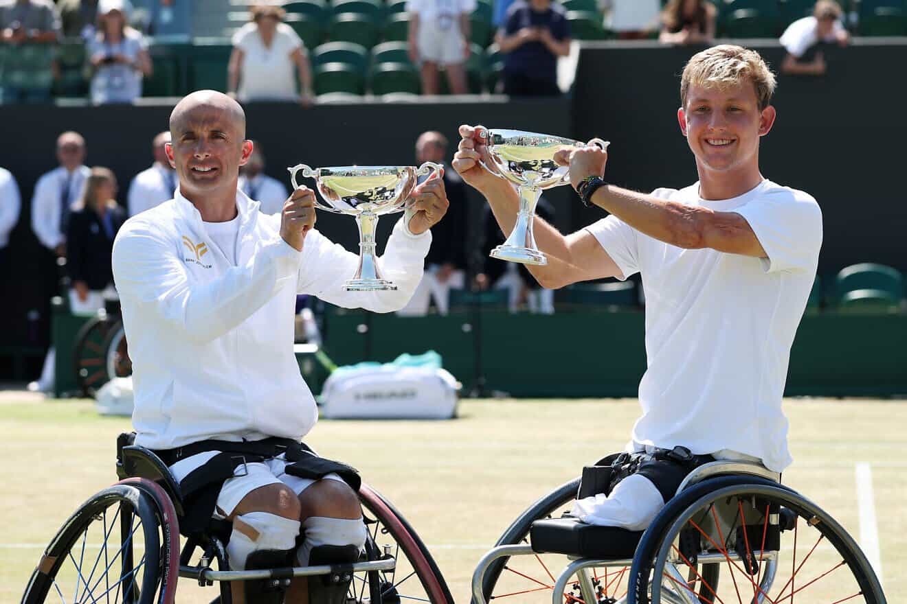 Israeli Guy Sasson claims Wimbledon quad doubles title